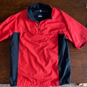 Nike Golf Storm-Fit Mens Small 1/4 Zip Red